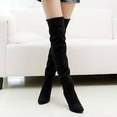 Fashion Winter Suede Women's Knee-High Boots