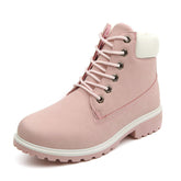 Fashion Demi-Season Casual Leather Women's Boots