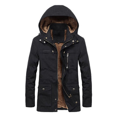 Cotton Men's Winter Coat in Different Sizes