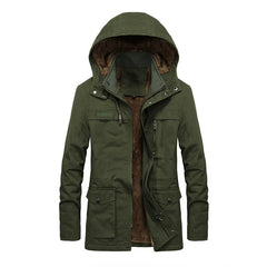 Cotton Men's Winter Coat in Different Sizes