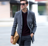 Warm Wool Coat for Men