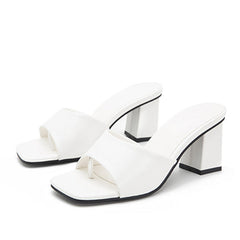 Women's Summer Square Toe Sandals