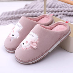 Cute Unicorn Embroidered Home Slippers