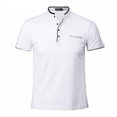 Men's Elegant Shirt with Mandarin Collar