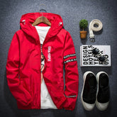 Men's Hooded Windbreaker
