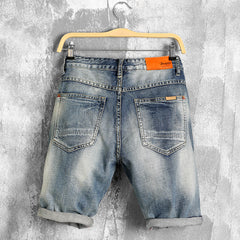 Men's Denim Bermuda Shorts