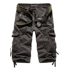 Men's Calf Length Casual Cargo Shorts