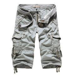Men's Calf Length Casual Cargo Shorts