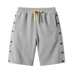 Men's Casual Cotton Button Shorts