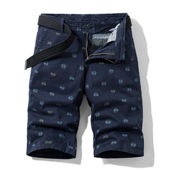 Men's Cargo Shorts with Pattern