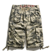 Men's Camouflage Casual Cotton Cargo Shorts