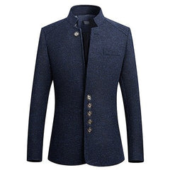 Men's Formal Blazer with Collar