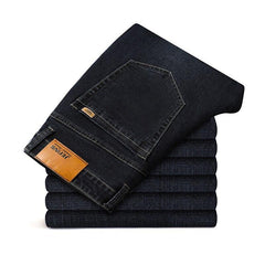 Men's Blue Straight Jeans