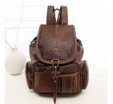 Vintage Leather Backpack