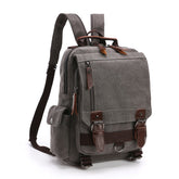 Men's Retro Style Canvas Backpack