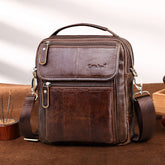 Men's Compact Leather Handbag