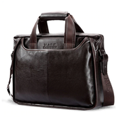 Business Styled Leather Handbag for Men