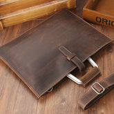 Slick Genuine Leather Handbag for Men