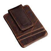 Leather Magnetic Money Clip