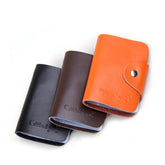 Men's Colorful Leather Card Holder