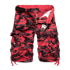 Men's Loose Camouflage Cargo Shorts