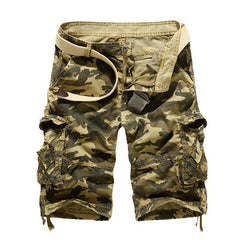 Men's Loose Camouflage Cargo Shorts