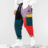 Men's Patchwork Harem Pants