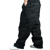 Men's Wide Cotton Harem Pants