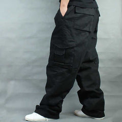 Men's Wide Cotton Harem Pants