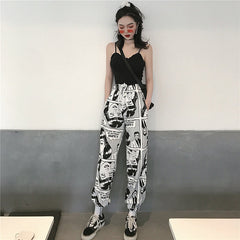Comics Print Joggers