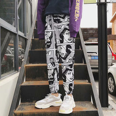 Comics Print Joggers