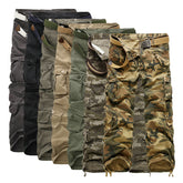 Cotton Military Styled Cargo Pants for Men