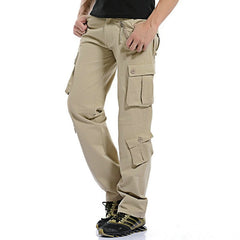Cotton Military Styled Cargo Pants for Men