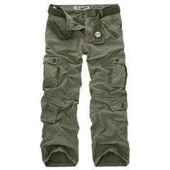 Cotton Military Styled Cargo Pants for Men