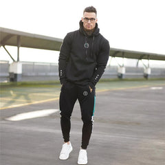 Men's Hooded Tracksuit, 2 Pcs