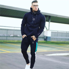 Men's Hooded Tracksuit, 2 Pcs