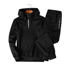 Men's Hooded Long Sleeved Tracksuit, 2 Pcs
