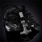 Men's Viking Style Pendant Necklace