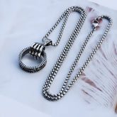 Men's Skeleton Hand Necklace