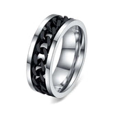 Men's Chain Decor Ring