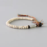Braided Cotton Lucky Knots Bracelet