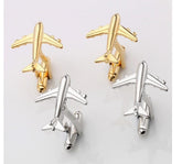 Men's Plane Cufflinks