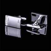 Men's Crystal Line Cufflinks