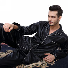 Silk Pajama Set for Men