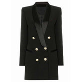 Women's Lady Boss Double Breasted Dress