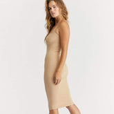 Seamless Nude Slip Dress for Women