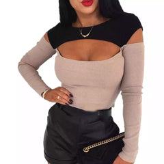 Knitted Long Sleeve Sweater