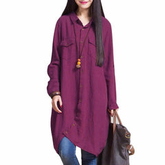 Women's Oversized Long Shirt