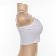 Women's Brat Printed Crop Top