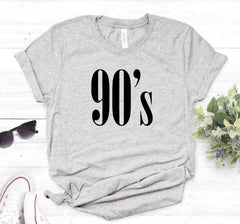 90's Letter Printed Party Women's T-Shirt